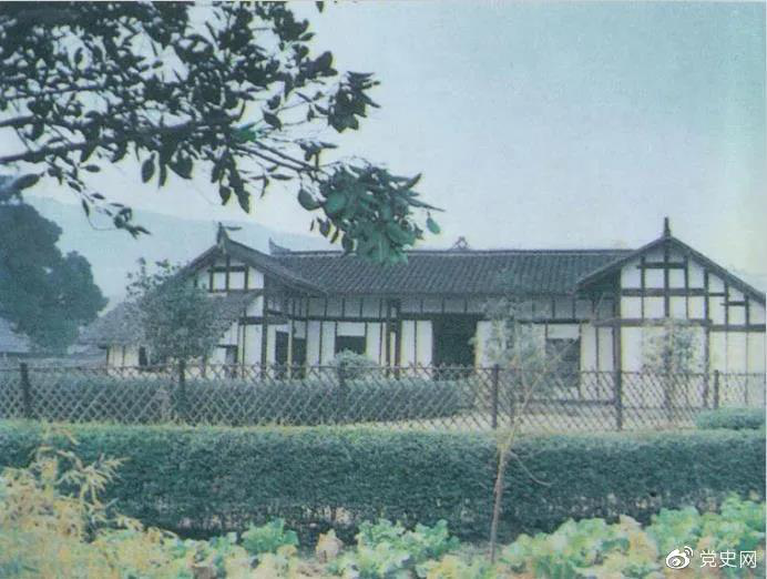 圖為毛澤東、蔡和森、蕭子升發(fā)起成立的新民學會舊址。